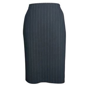 Tahari Arthur S. Levine Petites Women’s Suiting Skirt Black Light Blue Size 12P